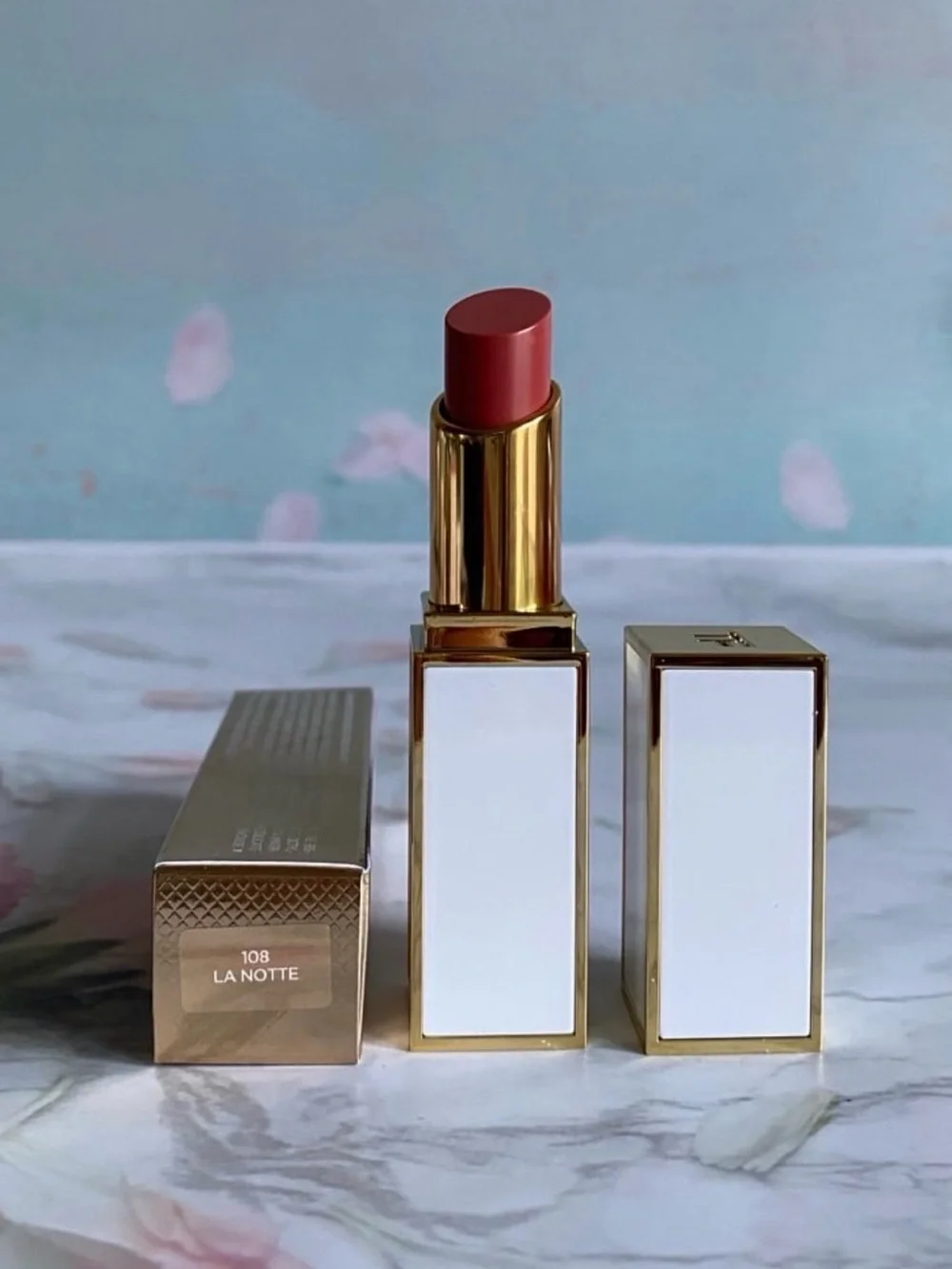 Tom Ford Soleil Ultra Shine Lipstick Lip Color # 108 La Notte NIB 0.11oz/3.3g